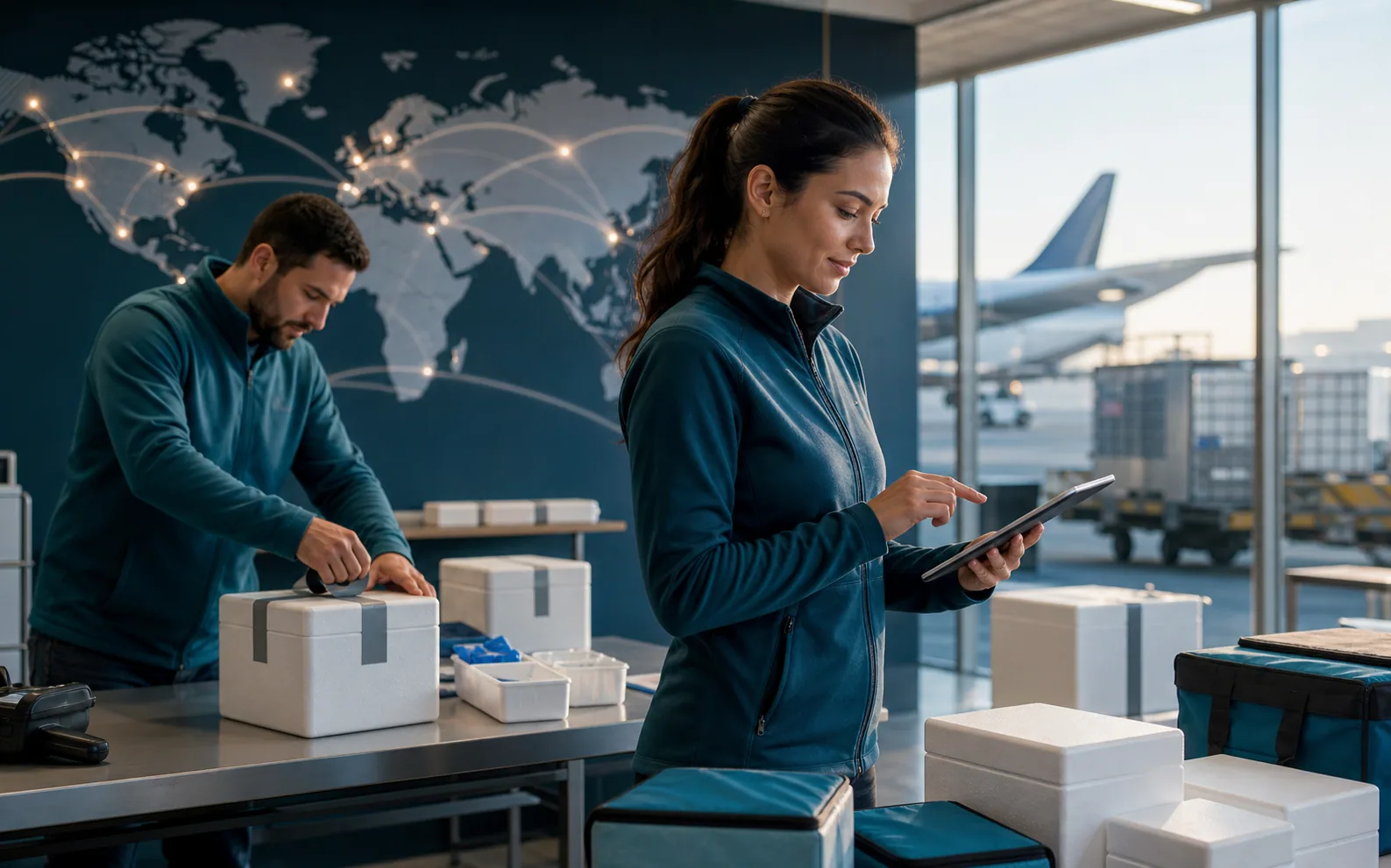 Peprova global logistics coordination